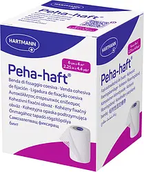 Бинт когезивний фіксуючий Hartmann Peha-haft 6 см x 4 м