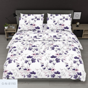 Півтораспальний постільний комплект - Фіалка компанія
