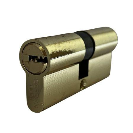 Циліндр CordonTech BM 80(35/45)-G золото ключ-ключ, фото 1