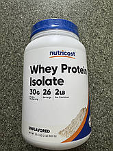 Протеин Ізолят, Nutricost Whey protein isolate 910 gram