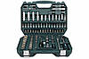 Набір інструментів GUT MECHANIC 94 шт— тріскачки, торцеві головки, кейс, 1/2", 1/4" GM01094, фото 2