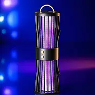 Антимоскітна подвійна лампа-пастка з УФ та теплим білим світлом на акумуляторі, фото 6