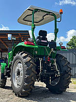Мінітрактор EURO FENG 554 XL ,з дашком, дизайн Джон дір, реверс, 2х дискове зчеплення, вага 2250 кг, фото 5
