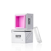 Воскоплав "Sculptor Mini Wax Warmer", білий із рожевою чашею