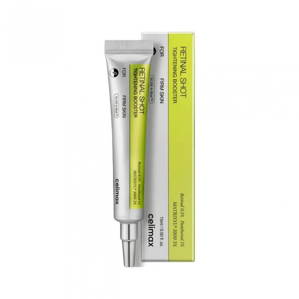 Підтягувальний крем-бустер для обличчя CELIMAX The Vita A Retinol Shot Tightening Booster 15ml, фото 1