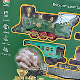 Залізниця звуки, підсвічування, дим, локомотив, у коробці (699-2 А), фото 2