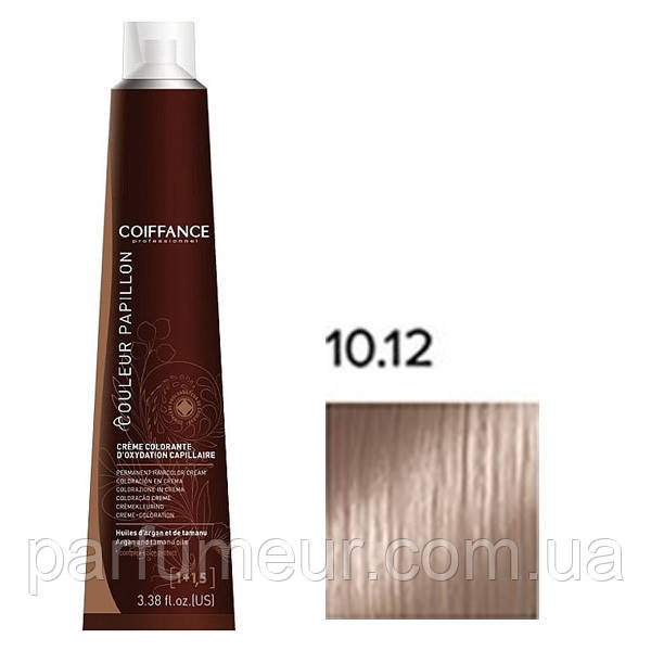 Coiffance Couleur Papillon Стійка крем-фарба для волосся 10.12 iнтенсивно-попелястий свiтлий блонд, фото 1