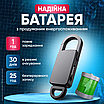 Диктофон міні цифровий звукозаписувач рекордер з тривамил записом шумозаглушенням автономна робота 8 ГБ, фото 4