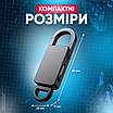 Диктофон міні цифровий звукозаписувач рекордер з тривамил записом шумозаглушенням автономна робота 8 ГБ, фото 7