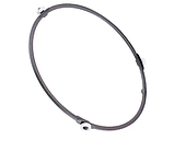 Ролери для мікрохвильової печі Samsung DE97-00193B D=198mm. Кільце обертання піддону для мікрохвильової печі, фото 6