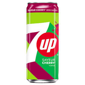Газований напій 7up Saveur Cherry 330ml