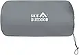 Каремат самонадувний великий Skif Outdoor Major 200x130x10 см сірий, фото 5