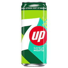Газований напій 7up Saveur Mojito 330ml