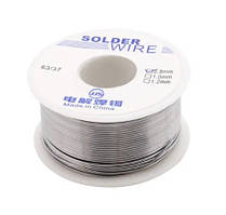Олово для пайки дріт припій 50 г 0,8 мм 63Sn/37Pb