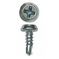 Саморіз по металу Біла Блоха 3.5 х 9.5 мм пакет 1000 шт