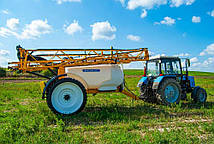 Обприскувач причіпний Титан ОПК 3200-24 АСУ (Браво-180, міксер, 3 розпилювача) Богуслав