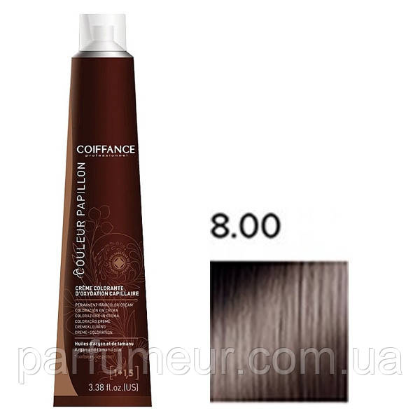 Coiffance Couleur Papillon Стійка крем-фарба для волосся 8.00 ультра-натуральний свiтлий блонд, фото 1