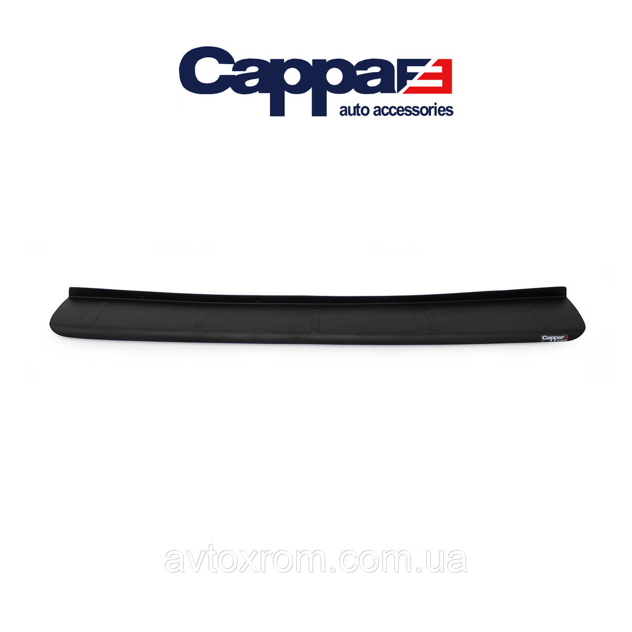 Накладка на задній бампер Peugeot Rifter 2019+ Пежо Ріфтер ABS матовий пластик Cappa Туреччина, фото 1