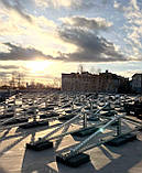 Двонаправлена баластна система на плаский дах оцинковка - Схід/Захід, фото 5