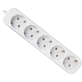 Мережевий подовжувач Defender E530 3m White (99230)