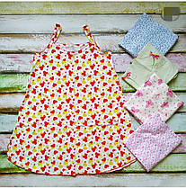 Жіноча нічна сорочка літня на брительках ( бавовна)