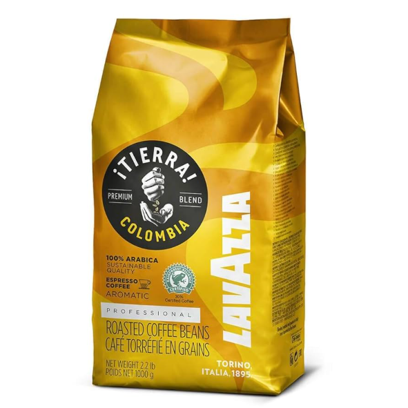 Кава в зернах Lavazza Tierra Сolombia, 1 кг