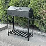 Мангал-барбекю на 12 шампурів 3 мм. на дровниці Прометей, фото 2