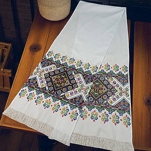 Вишитий весільний рушник під ноги 180 см