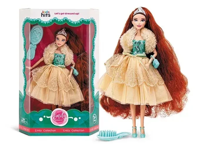 Реалістична Лялька Emily Romantic з аксесуарами 29 см KH23/009, фото 1