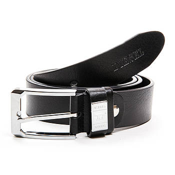 Ремінь Чоловічої шкіри DS-A05704 black.Купити чоловічі ремені гуртом і в роздріб.