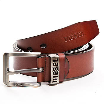 Ремінь Чоловічої шкіри DS-3748 light-brown.Купити чоловічі ремені гуртом і в роздріб.