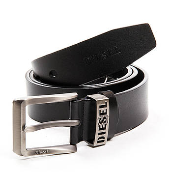 Ремінь Чоловічої шкіри DS-3748 black.Купити чоловічі ремені гуртом і в роздріб.