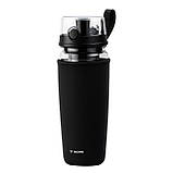 Пляшка для води TRIZAND 1 л з фруктовим фільтром, чохлом і кришкою, фото 3