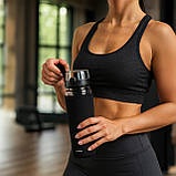 Пляшка для води TRIZAND 1 л з фруктовим фільтром, чохлом і кришкою, фото 9