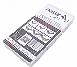 Набір гайок баранчиків M4, M5, M6, M8, M10/150 шт. ASTA A-TC548, фото 5