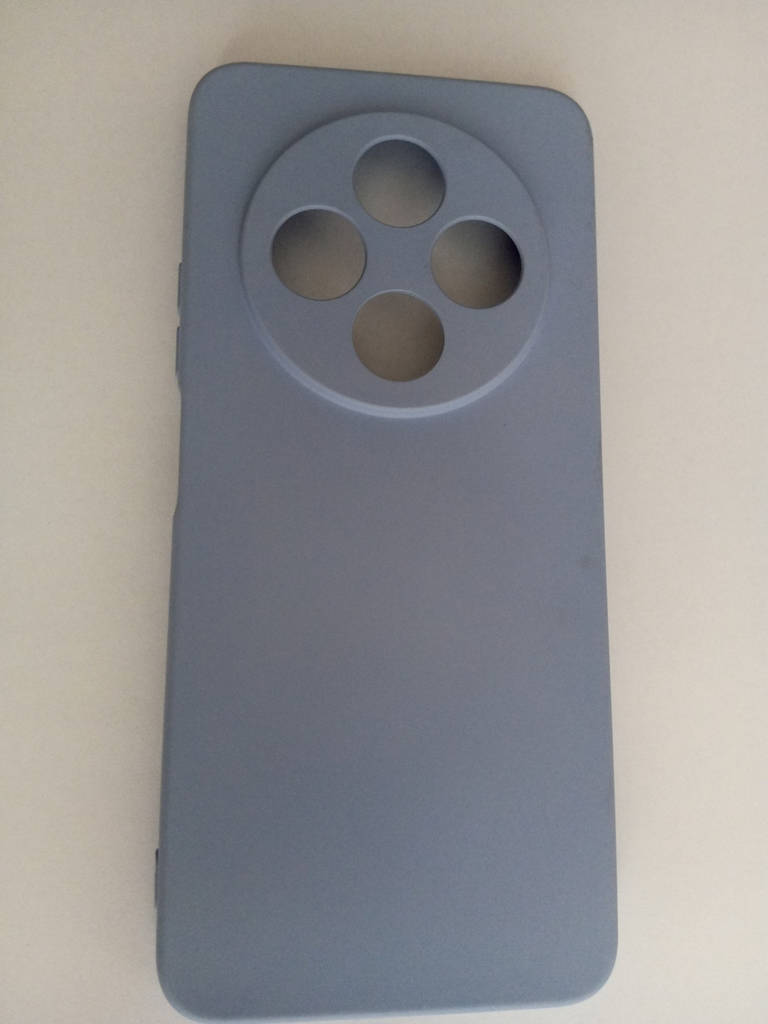 Чохол Fiji Full Soft Premium для Poco C75 протиударний бампер з мікрофіброю Violet - фото покупців 2