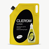 Бальзам для миття посуду ТМ "Clerom" Lemon 1100 мл дой-пак