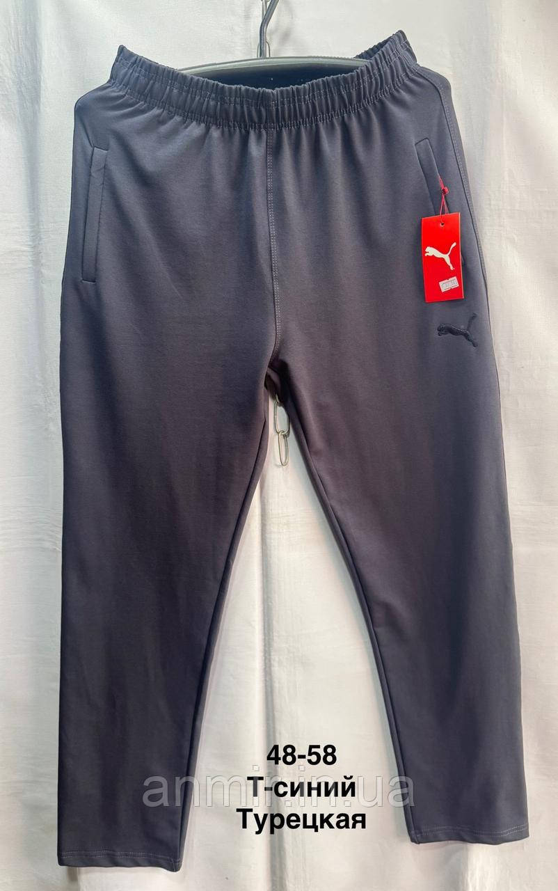 Штани спортивні чоловічі прямі PUMA двонитка норма 48-58, колір уточнюйте під час замовлення