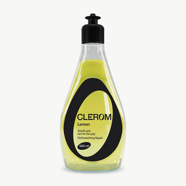 Бальзам для миття посуду ТМ "Clerom" Lemon 500 мл, фото 1