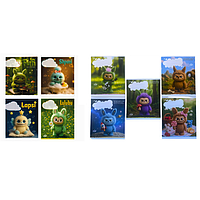 Зошит (12 л. карта) "BRISK" Лабубу, 1/25