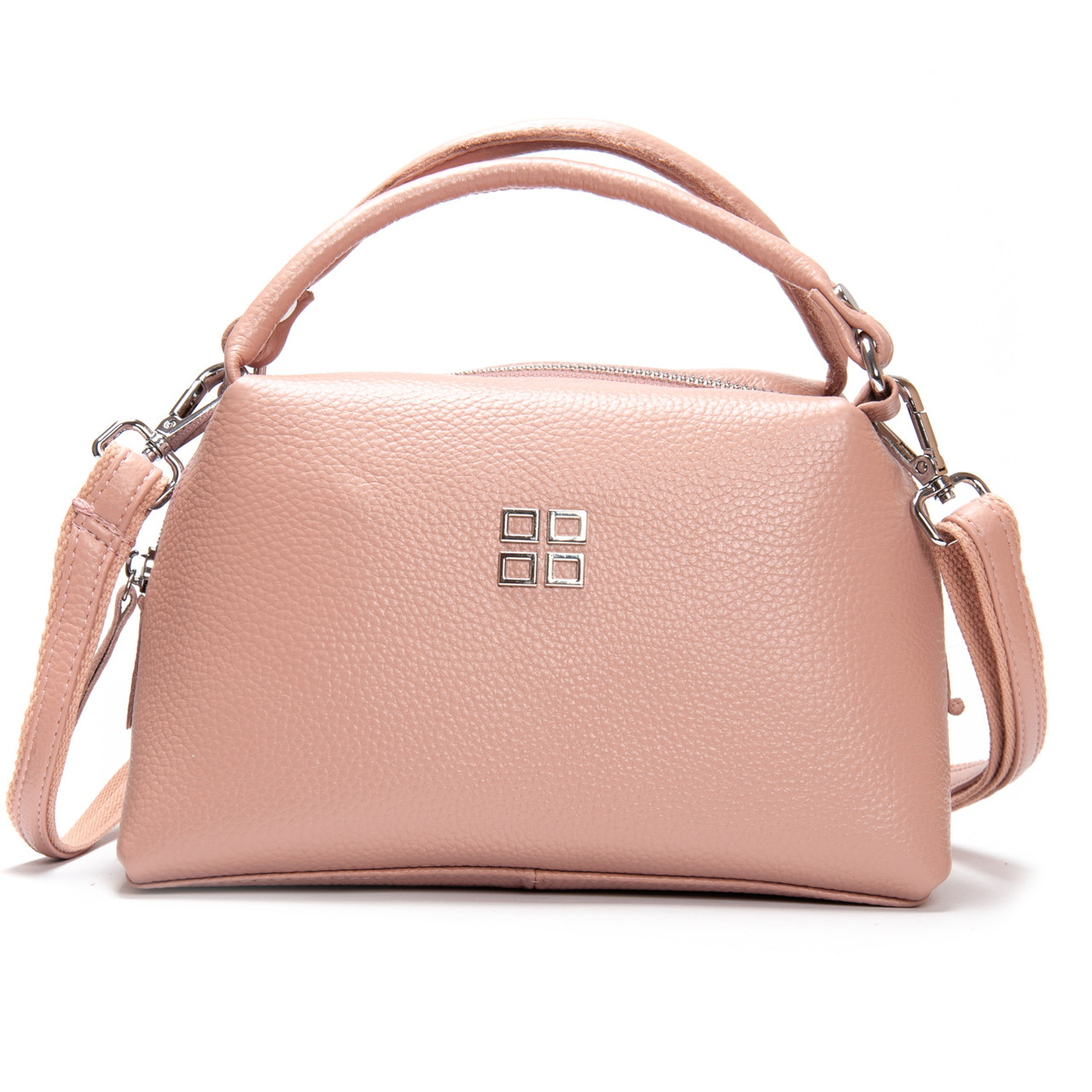 Жіноча шкіряна клатч сумка 5504 pink. Купити жіночі сумки гуртом і в роздріб із натуральної шкіри в Україні, фото 1