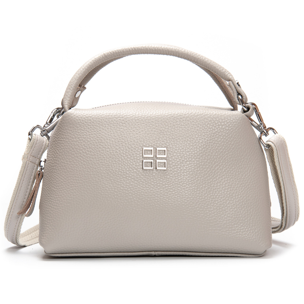 Жіноча шкіряна клатч сумка 5504 grey. Купити жіночі сумки гуртом і в роздріб із натуральної шкіри в Україні, фото 1