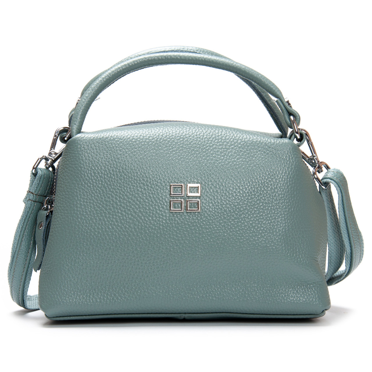 Жіноча шкіряна клатч сумка 5504 blue. Купити жіночі сумки гуртом і в роздріб із натуральної шкіри в Україні, фото 1