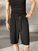 Стильні легкі чоловічі шорти (Розмір S,M, L,Xl), Чорні