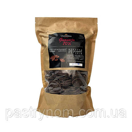 Шоколад чорний Guanaja 70% Valrhona 1 кг, фото 1