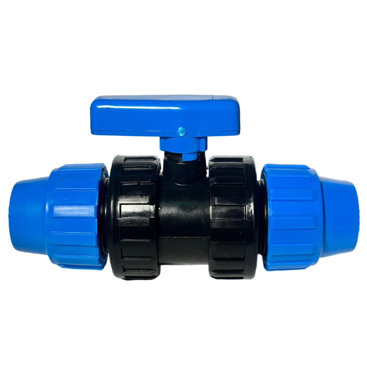 Кран кульовий діаметр 25 мм затискний MEDA для поліетиленової труби, фото 1