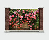 Фотофасад для декору Supretto Троянди універсальний, фото 5