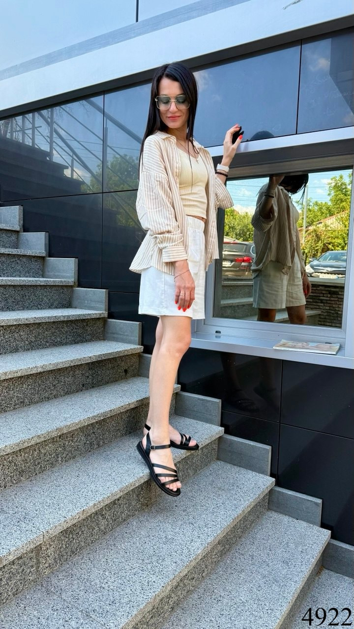 Босоніжки жіночі, чорні, фото 1