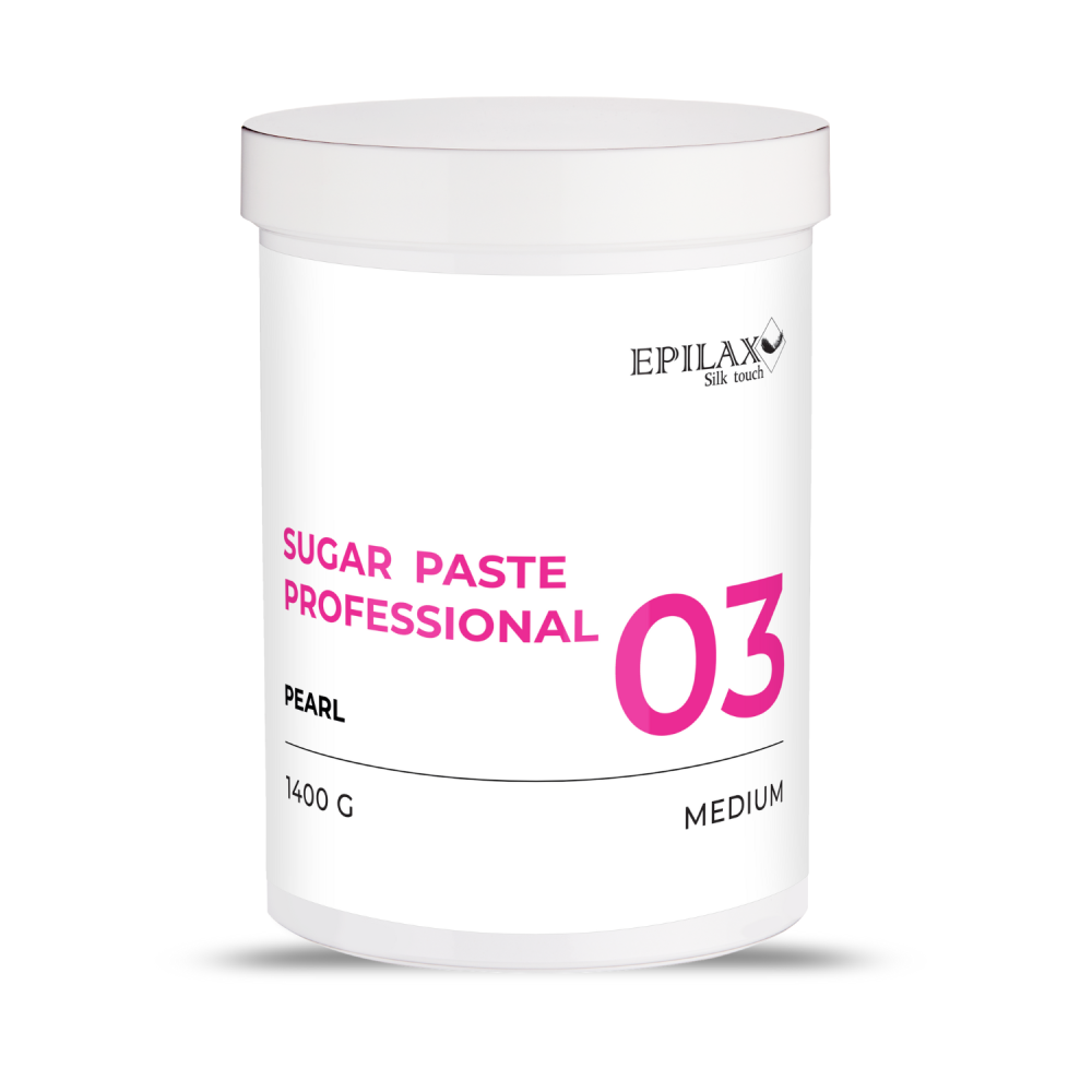 Цукрова паста для шугарингу Epilax Pearl, Medium (середня), 1400 грамів, фото 1