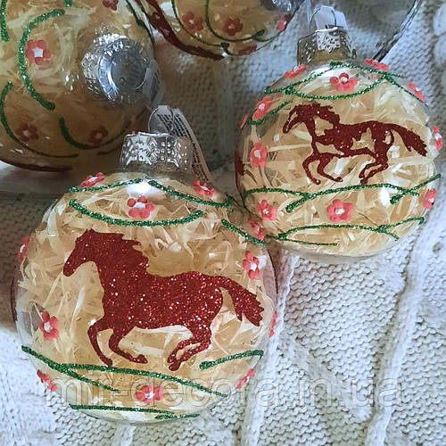 Нова колекція ялинкових іграшок 2026 року Коня